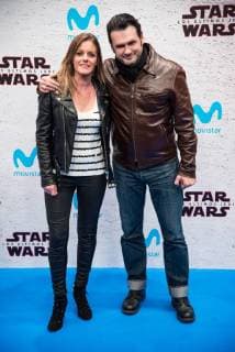 Andrea Ropero (L) Inaqui Lopez (R) attends Star Wars Premiere in Madrid cinema Kinepolis Los Ultimos Jedi The Last Jedi Cordon Press  RodrigoxBlanco 780