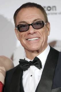 Lancement de la serie Jean Claude Van Johnson au cinema le Grand Rex a Paris. Photo: Laurent Guerin E Press Photo Jean Claude Van Damme Paris France  566112