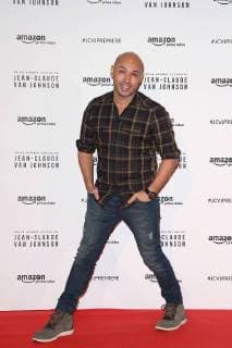 Lancement de la serie Jean Claude Van Johnson au cinema le Grand Rex a Paris. Photo: Laurent Guerin E Press Photo Eric Judor (Eric & Ramzy) Paris France  566112