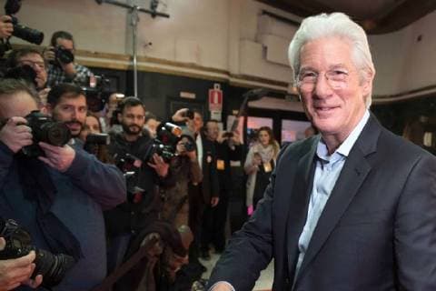 Richard Gere the actor at The Dinner Film Premiere on 12 12 2017 in Madrid The Dinner Film Premiere with Richard Gere in Madrid 2017