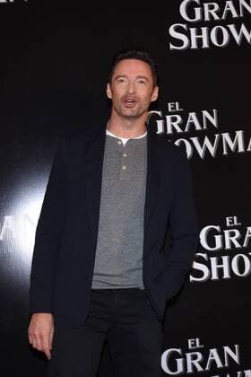 December 13, 2017 - Mexico City, Mexico, Mexico - Hugh Jackman is seen during a film press conference to promote The Greatest Showman on December 13, 2017 in Mexico City, Mexico Mexico City Mexico  - ZUMAn230 20171213_zaa_n230_257 Copyright: xCarlosxTischlerx