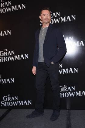December 13, 2017 - Mexico City, Mexico, Mexico - Hugh Jackman is seen during a film press conference to promote The Greatest Showman on December 13, 2017 in Mexico City, Mexico Mexico City Mexico  - ZUMAn230 20171213_zaa_n230_256 Copyright: xCarlosxTischlerx