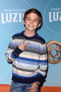 LOS ANGELES, CA - DECEMBER 12: Parker Bates at Cirque du Soleil s Los Angeles premiere event of Luzia at Dodger Stadium on December 12, 2017 in Los Angeles, California. Copyright: xDavidxEdwardsx