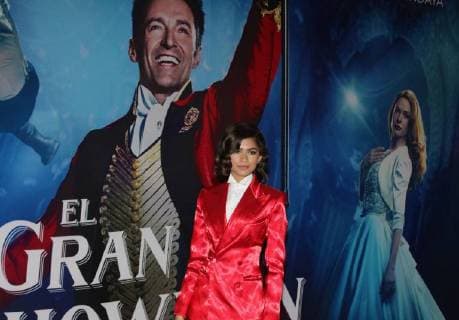The US Actress Zendaya poses during the red carpet of the movie The Greatest Showan , in Mexico City, Mexico, 13 December 2017. Red carpet from the movie The Greatest Showman in Mexico !ACHTUNG: NUR REDAKTIONELLE NUTZUNG!  Copyright: xMarioxGuzmánx MEX22 20171214-636488216722413942