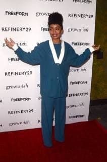 HOLLYWOOD, CA - DECEMBER 13: Yara Shahidi at the Grown-ish Premiere at Lure Nightclub in Hollywood, California on December 13, 2017. Copyright: xDavidxEdwardsx