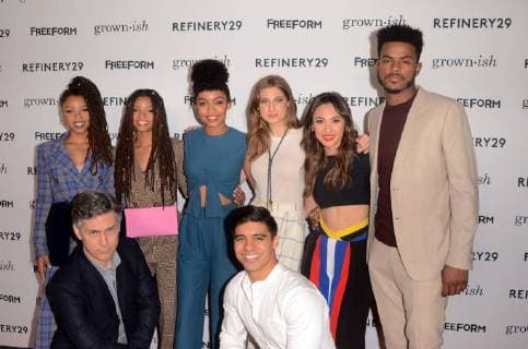 LOS ANGELES - DEC 13: Cast at the Grown-ish Premiere Screening at the Lure Nightclub on December 13, 2017 in Hollywood, CA  Copyright: xHPAx xIPAx xHutchinsxPhotox