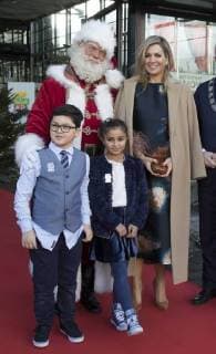 14-12-2017 Rotterdam Queen Maxima arriving for the Christmas Music Gala in Ahoy in Rotterdam. All winning classes of the AvroTros tv program Lang Leve de Muziek Show performed in the largest schoolband in The Netherlands.  Copyright: xPPE WERFx