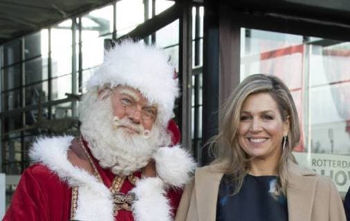 14-12-2017 Rotterdam Queen Maxima arriving for the Christmas Music Gala in Ahoy in Rotterdam. All winning classes of the AvroTros tv program Lang Leve de Muziek Show performed in the largest schoolband in The Netherlands.  Copyright: xPPE WERFx