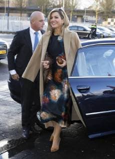 14-12-2017 Rotterdam Queen Maxima arriving for the Christmas Music Gala in Ahoy in Rotterdam. All winning classes of the AvroTros tv program Lang Leve de Muziek Show performed in the largest schoolband in The Netherlands.  Copyright: xPPE WERFx