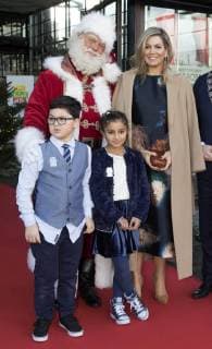 14-12-2017 Rotterdam Queen Maxima arriving for the Christmas Music Gala in Ahoy in Rotterdam. All winning classes of the AvroTros tv program Lang Leve de Muziek Show performed in the largest schoolband in The Netherlands.  Copyright: xPPE WERFx