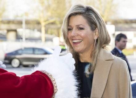 14-12-2017 Rotterdam Queen Maxima arriving for the Christmas Music Gala in Ahoy in Rotterdam. All winning classes of the AvroTros tv program Lang Leve de Muziek Show performed in the largest schoolband in The Netherlands.  Copyright: xPPE WERFx