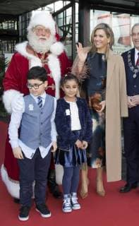 14-12-2017 Rotterdam Queen Maxima arriving for the Christmas Music Gala in Ahoy in Rotterdam. All winning classes of the AvroTros tv program Lang Leve de Muziek Show performed in the largest schoolband in The Netherlands.  Copyright: xPPE WERFx