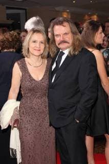 Leslie Mandoki with wife Eva Audi Generation Award 2017 at the Hotel Bayerischer Hof in Munich on 13 12 2017