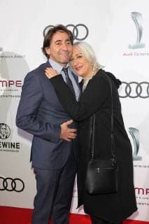 Dieter Landuris with his wife Natascha Audi Generation Award 2017 at the Hotel Bayerischer Hof in Munich on 13 12 2017