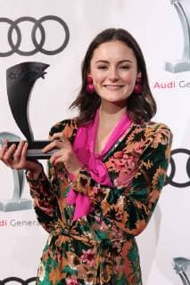 Lea van Acken Audi Generation Award 2017 at the Hotel Bayerischer Hof in Munich on 13 12 2017