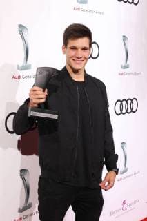 Wincent Weiss Audi Generation Award 2017 at the Hotel Bayerischer Hof in Munich on 13 12 2017