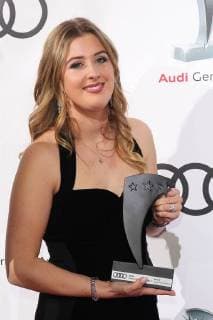 Gina Schumacher Audi Generation Award 2017 at the Hotel Bayerischer Hof in Munich on 13 12 2017