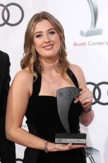 Gina Schumacher Audi Generation Award 2017 at the Hotel Bayerischer Hof in Munich on 13 12 2017