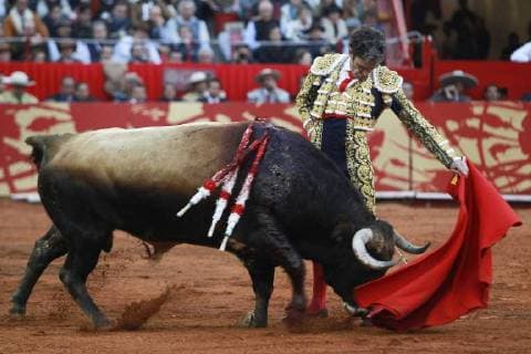 Josa Tomas charity bullfighting in aid of the earthquake victims in the bullring La Monumental Mexico City 13 12 2017 Jose Tomas  Foto:xDyDxFotografosx xFuturexImage