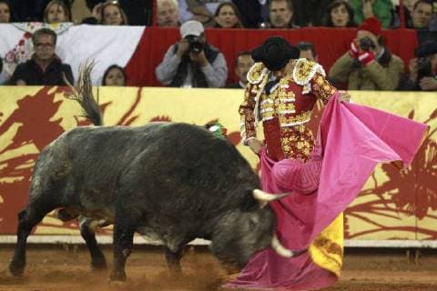 Jose Mari Manzanares at the charity bullfighting in aid of the earthquake victims in the bullring La Monumental Mexico City 13 12 2017 Jose Mari Manzanares  Foto:xDyDxFotografosx xFuturexImage