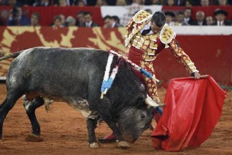 Jose Mari Manzanares at the charity bullfighting in aid of the earthquake victims in the bullring La Monumental Mexico City 13 12 2017 Jose Mari Manzanares  Foto:xDyDxFotografosx xFuturexImage