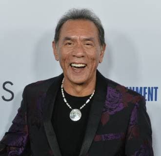 Cast member Wes Studi attends the premiere of the motion picture western Hostiles at the Academy of Motion Picture Arts & Sciences in Beverly Hills, California on December 14, 2017. Storyline: In 1892, a legendary Army captain reluctantly agrees to escort a Cheyenne chief and his family through dangerous territory.  LAP2017121420 JIMxRUYMEN