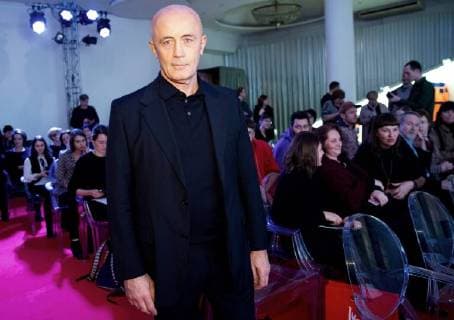 MOSCOW, RUSSIA - DECEMBER 15, 2017: A member of the Kandinsky Prize board of trustees, Shalva Breus before the 11th Kandinsky Prize ceremony at the Udarnik Cinema. Sergei Bobylev TASS  TS06D530