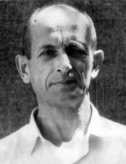 IMAGO History, Zweiter Weltkrieg: 1939 - 1945 Adolf Eichmann, former Nazi, accused of responsibility for the extermination of 6 million Jews, photographed in jail somewhere in Israel by a government photographer. 8 June 1960, Jerusalem Israel Copyright: Topfoto  !ACHTUNG AUFNAHMEDATUM GESCHÄTZT! UnitedArchives1324515