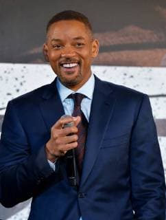 (L-R)Actor Will Smith attends the Japan premier for the film Bright in Tokyo, Japan on December 19, 2017.  TKP2017121913 KEIZOxMORI