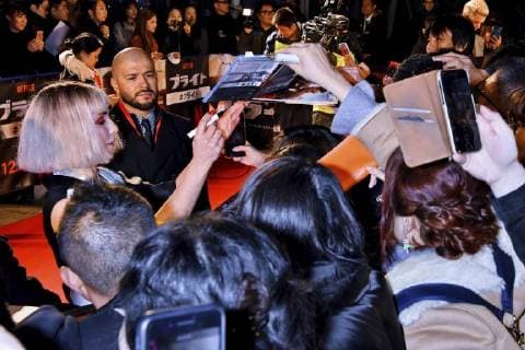Noomi RAPACE at the premiere of the Netflix movie bright in Roppongi Hills Tokyo 19 12 2017 Foto:xK.xNarax xFuturexImage