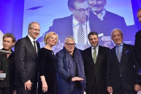 Leibniz-Ring-Verleihung in Hannover 19.12.17, Hannover , - Verleihung Leibnizring Kuppelsaal und Leibnizsaal An OTTO BOCK CHEF HAns Georg Näder -