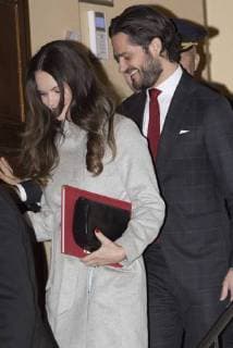 Prince Carl Philip and Princess Sofia Attendance at the Christmas in Vasatan concert at Gustaf Vasa Church, Stockholm, Sweden 2017-12-21 Carl Philip de Suede;Sofia Hellqvist (Sofia de Suede) Stockholm Sweden  567422