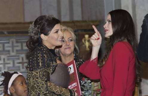 Prince Carl Philip and Princess Sofia Attendance at the Christmas in Vasatan concert at Gustaf Vasa Church, Stockholm, Sweden 2017-12-21 Sofia Hellqvist (Sofia de Suede) Stockholm Sweden  567422