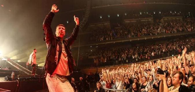 Concert by Britney Spears Max Schmeling Halle Berlin Marteria Marten lacing