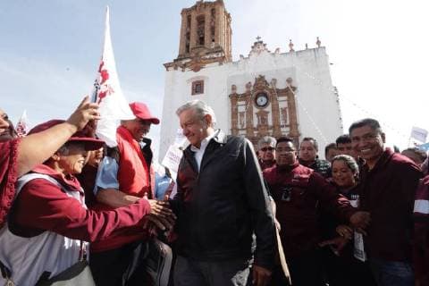 December 22, 2017 - EUM20171222POL13.JPG.ZIMAPÃN, Hgo. PoliticsPolitica-Morena.- El precandidato a la Presidencia de Mexico por Morena, Andres Manuel Lopez Obrador, visita el municipio para realizar un acto proselitista, 22 de diciembre de 2017. Foto: Agencia EL UNIVERSALLuis CortesJMA.  - ZUMAu78_ 20171222_zaf_u78_069 Copyright: xElxUniversalx