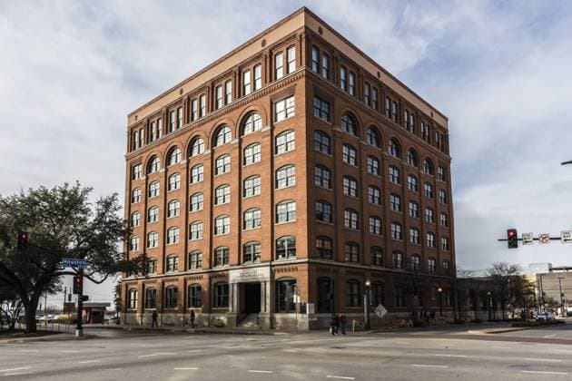 Dallas Book Depository scene Kennedy assassination Dallas Texas 24 12 2017 president president President murder murder