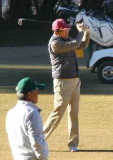 Japan PM Abe Japanese Prime Minister Shinzo Abe plays his first round of golf of the year in Chigasaki, Kanagawa Prefecture, on Jan. 2, 2018. 