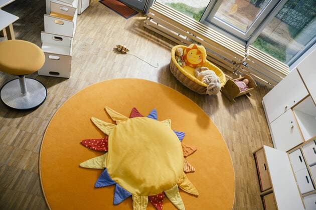 Carpet and toys in kindergarten property released  MFF04077