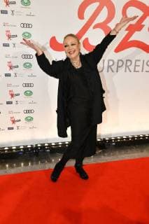 Barbara Schöneberg at the ceremony by the B Z cultural Prize on 9 01 2018 in Berlin B Z Kulturpreis 2018 in Berlin