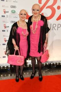Eva and Adele 01 at the ceremony by the B Z cultural Prize on July 9 in Berlin B Z culture Prize in Berlin, 2018 2018
