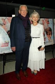 Premiere du film The Leisure Seeker a West Hollywood. 9 January 2018 - West Hollywood, California - Donald Sutherland and Helen Mirren. The Leisure Seeker Premiere held at the Pacific Design Center in West Hollywood. Photo Credit: AdMedia 223351 2018-01-09 CA West Hollywood Etats-Unis Sutherland, Donald; Mirren, Helen  Copyright: xAdMediax STAR_223351_002