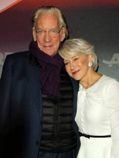 Premiere du film The Leisure Seeker a West Hollywood. 9 January 2018 - West Hollywood, California - Donald Sutherland and Helen Mirren. The Leisure Seeker Premiere held at the Pacific Design Center in West Hollywood. Photo Credit: AdMedia 223351 2018-01-09 CA West Hollywood Etats-Unis Sutherland, Donald; Mirren, Helen  Copyright: xAdMediax STAR_223351_005
