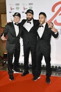 Flying steps at the 27 B Z Kulturpreis 2018 in the Volksbühne Berlin 09 01 2018 Foto:xN.xKubelkax xFuturexImage