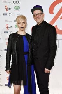 Ellen Dosch and Dr Motte at the 27 B Z Kulturpreis 2018 in the Volksbühne Berlin 09 01 2018 Foto:xN.xKubelkax xFuturexImage