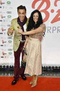 Claudio Maniscalco and Cara Ciutan at the 27 B Z Kulturpreis 2018 in the Volksbühne Berlin 09 01 2018 Foto:xN.xKubelkax xFuturexImage