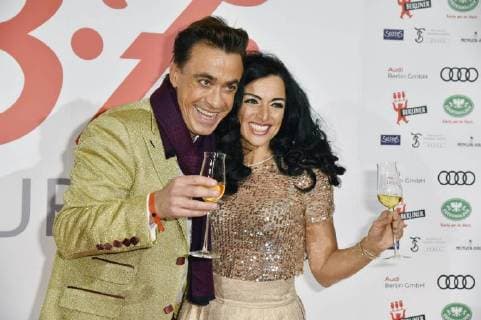 Claudio Maniscalco and Cara Ciutan at the 27 B Z Kulturpreis 2018 in the Volksbühne Berlin 09 01 2018 Foto:xN.xKubelkax xFuturexImage