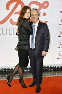 Nadine Schori and Gerhard struggles at the 27 B Z Kulturpreis 2018 in the Volksbühne Berlin 09 01 2018 Foto:xN.xKubelkax xFuturexImage