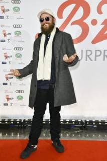 MC Fitti at the 27 B Z Kulturpreis 2018 in the Volksbühne Berlin 09 01 2018 Foto:xN.xKubelkax xFuturexImage