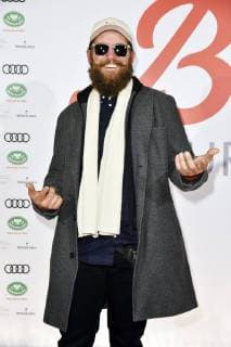 MC Fitti at the 27 B Z Kulturpreis 2018 in the Volksbühne Berlin 09 01 2018 Foto:xN.xKubelkax xFuturexImage