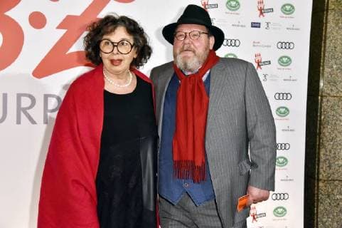 Maria Maas and Walter Plathe at the 27 B Z Kulturpreis 2018 in the Volksbühne Berlin 09 01 2018 Foto:xN.xKubelkax xFuturexImage